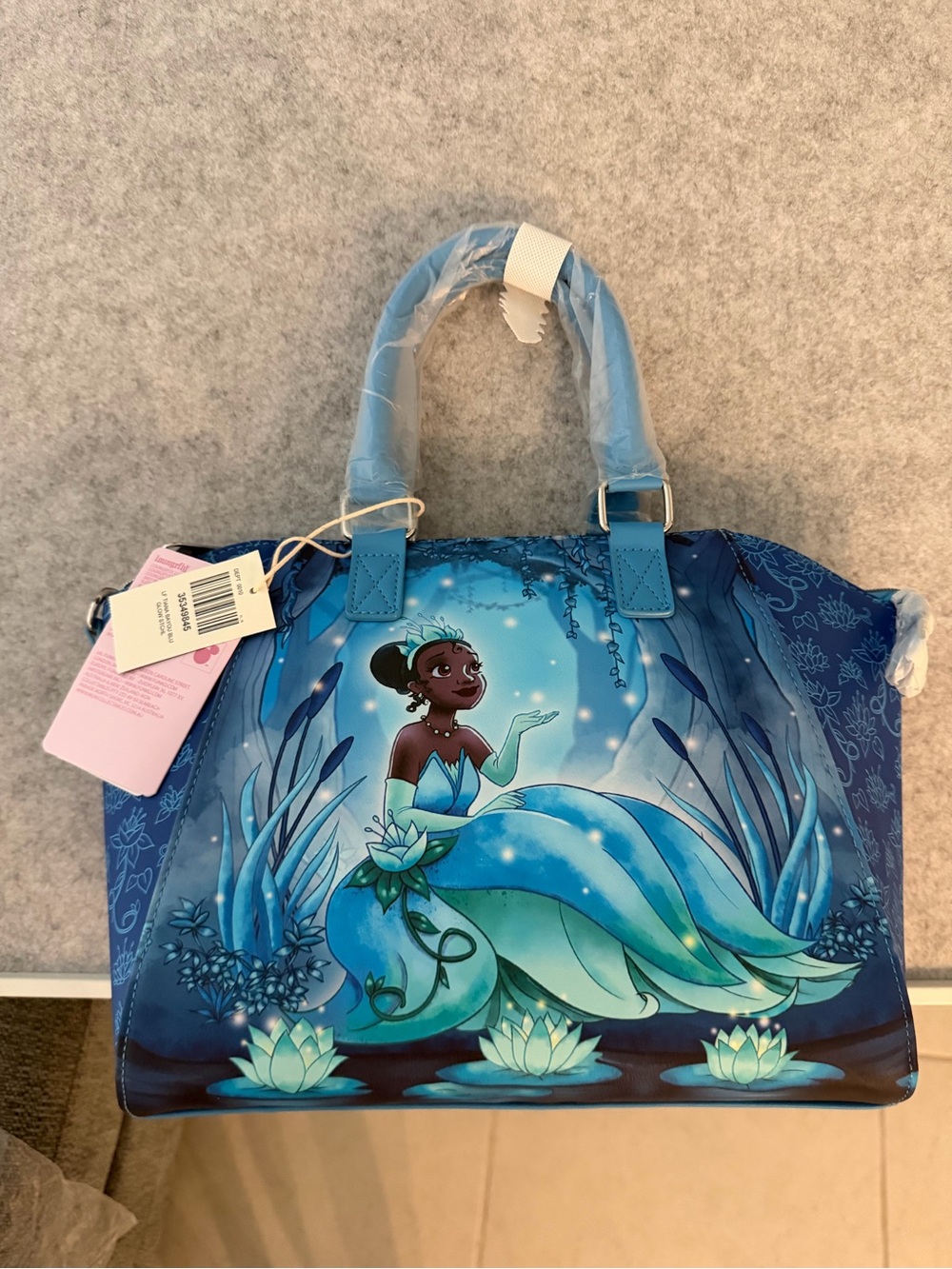 NWT Loungefly Disney Princess Tiana satchel bag